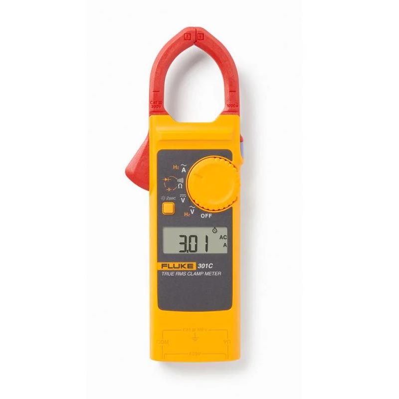 Fluke 301C 真有效值刀锋系列钳形表